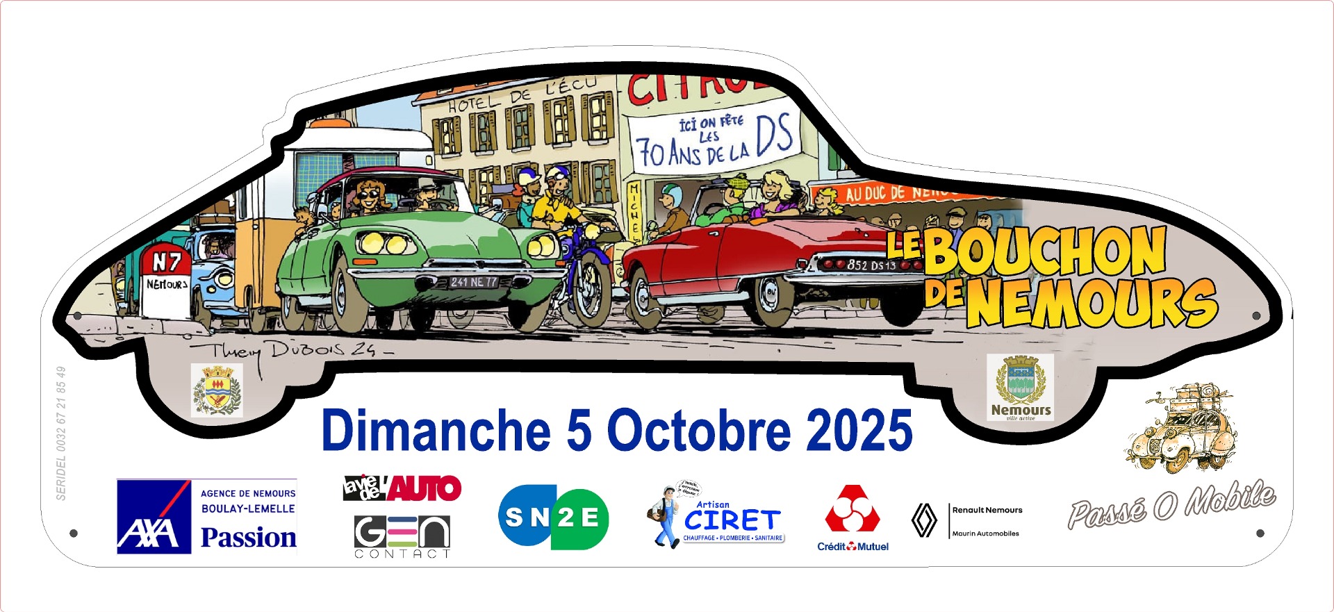 PLAQUE RALLYE 2025